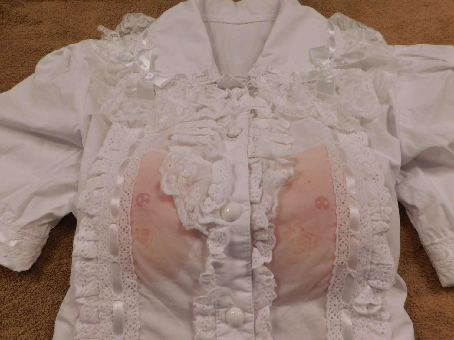 Blouse Bukkake 01 (White Blouse Cum Rag) #8iJXhryd