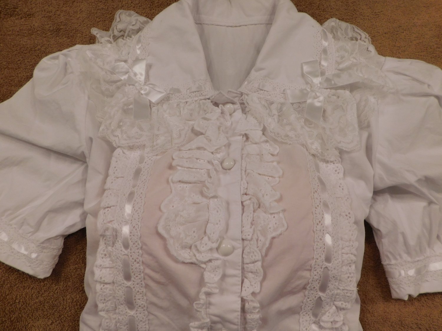 Blouse Bukkake 01 (White Blouse Cum Rag) #CfMNlVgQ
