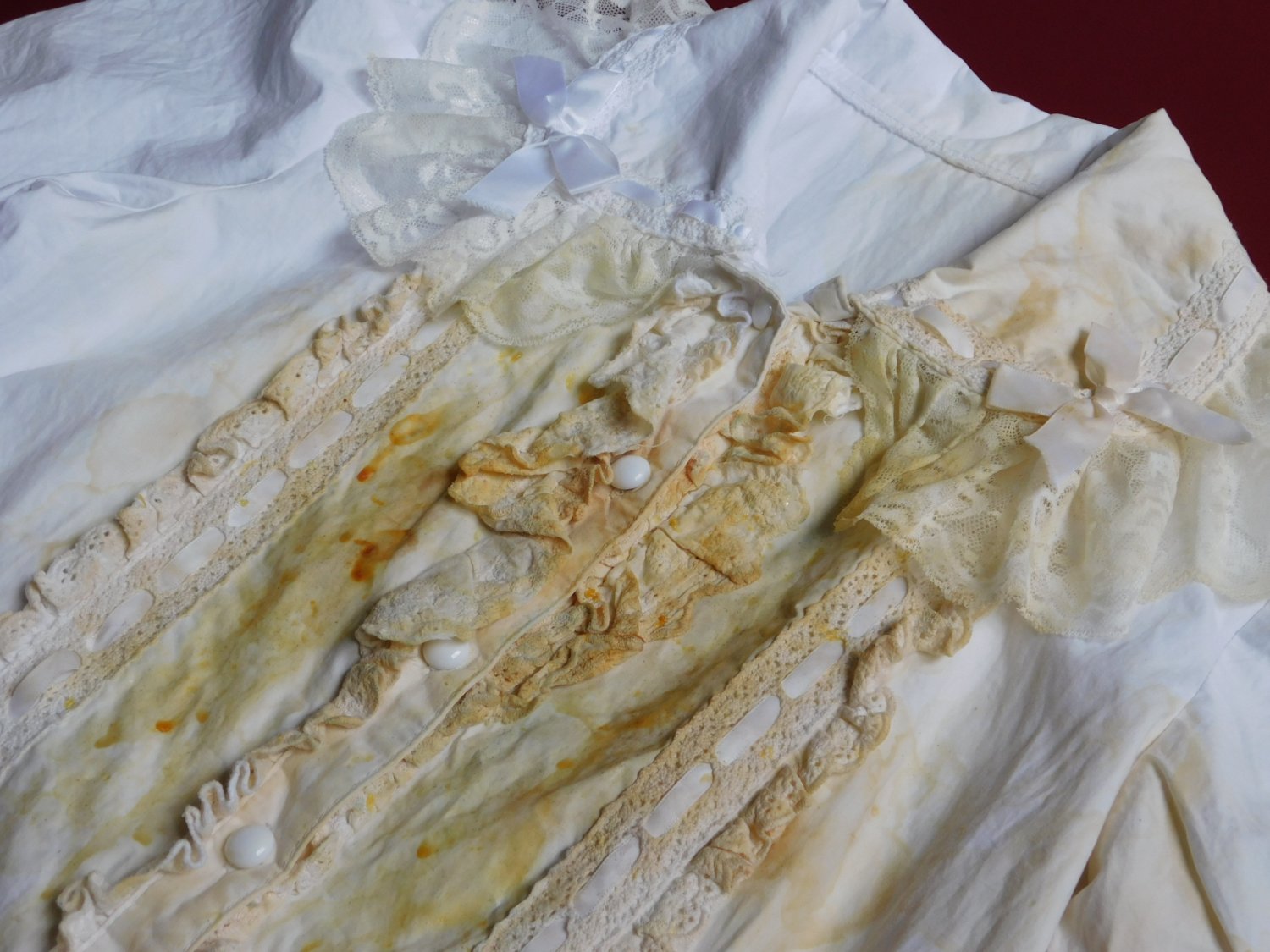 Blouse Bukkake 01 (White Blouse Cum Rag) #KkIazrBT