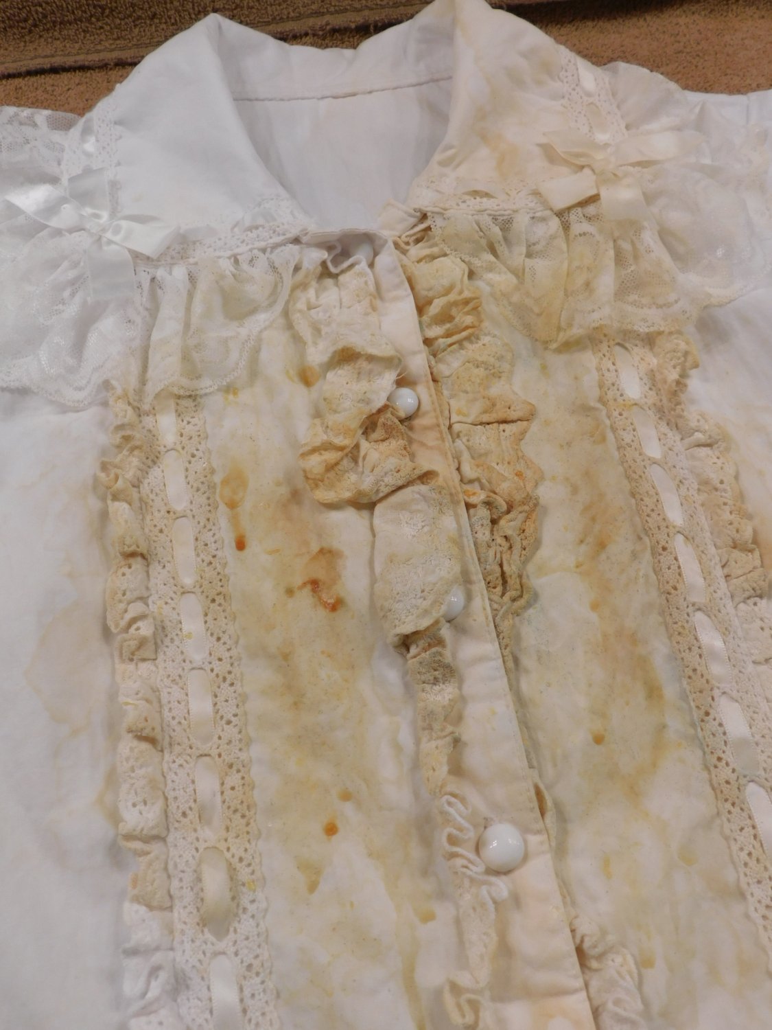 Blouse Bukkake 01 (White Blouse Cum Rag) #SyZuum3V