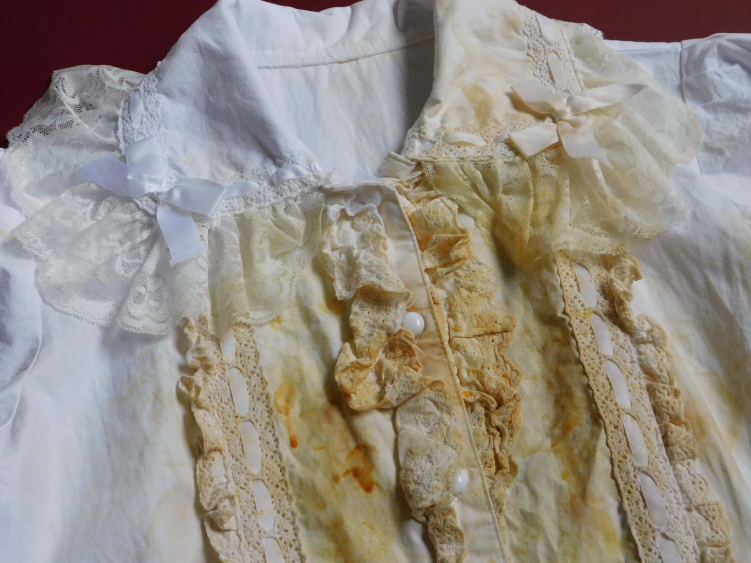 Blouse Bukkake 01 (White Blouse Cum Rag) #WK8cgWyP
