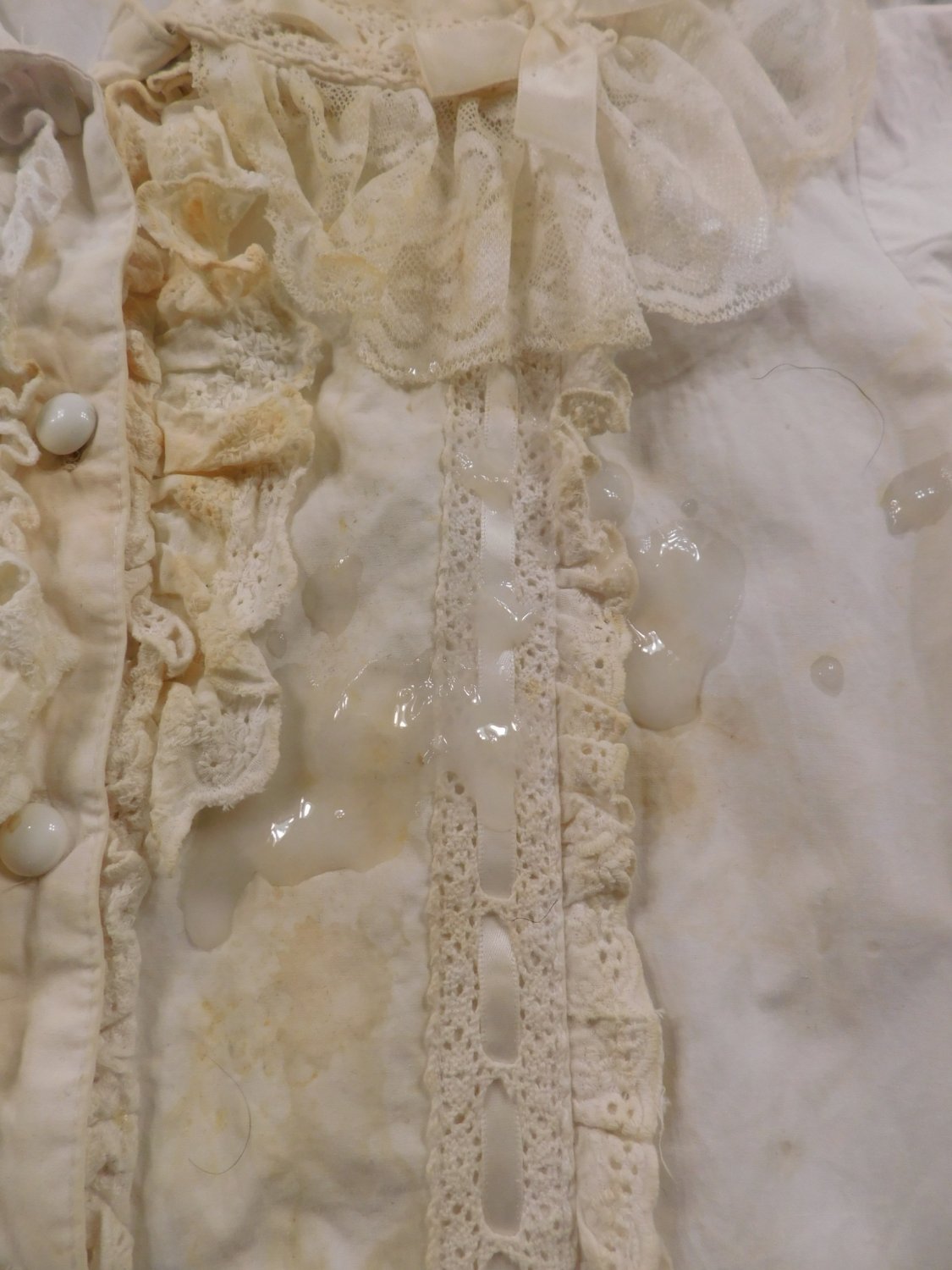 Blouse Bukkake 01 (White Blouse Cum Rag) #fBAAD2AR