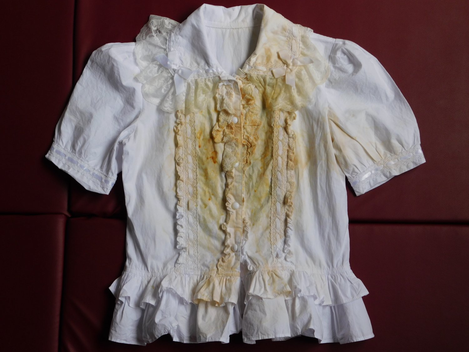 Blouse Bukkake 01 (White Blouse Cum Rag) #zYUs1PY1