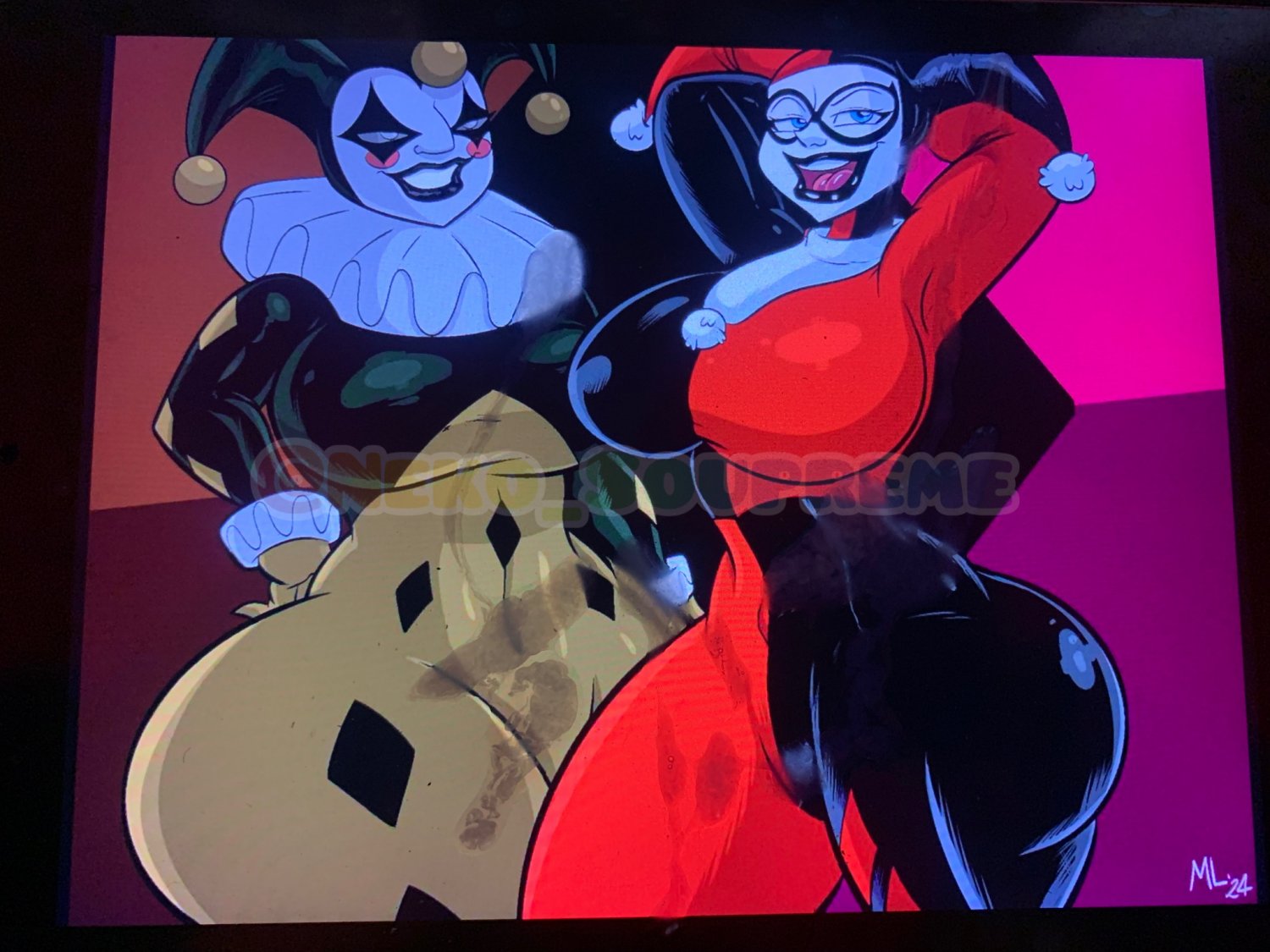 Cum Tribute #66 - Harley Quinn (Request) #TErMkbih