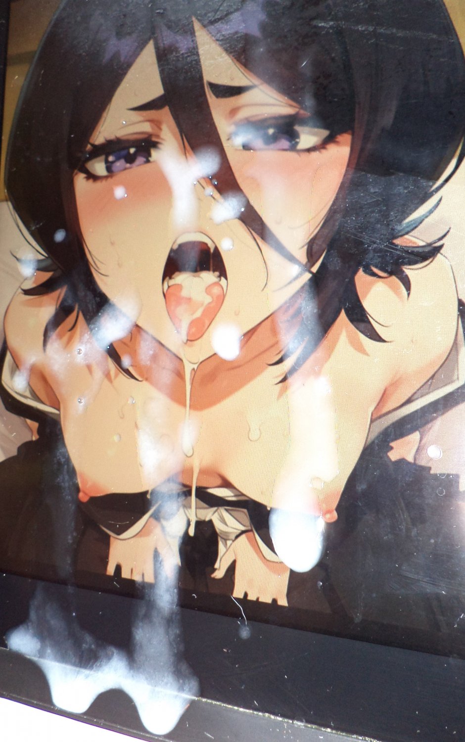 cum tribute - Rukia facial bleach #iHxY750n